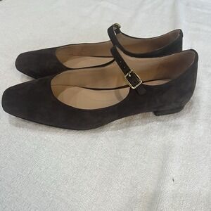 Cole Haan Grand 360 Brown Suede Classic MaryJanes Shoes School Girl 5